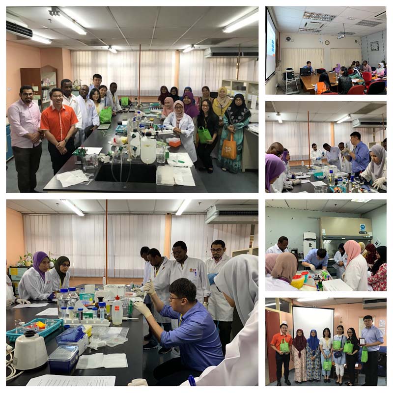 全式金在馬來西亞3所高校成功舉辦Workshop