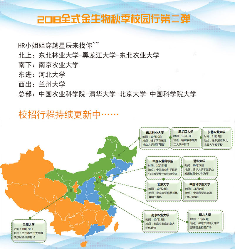 2018全式金生物秋季校園行第二彈