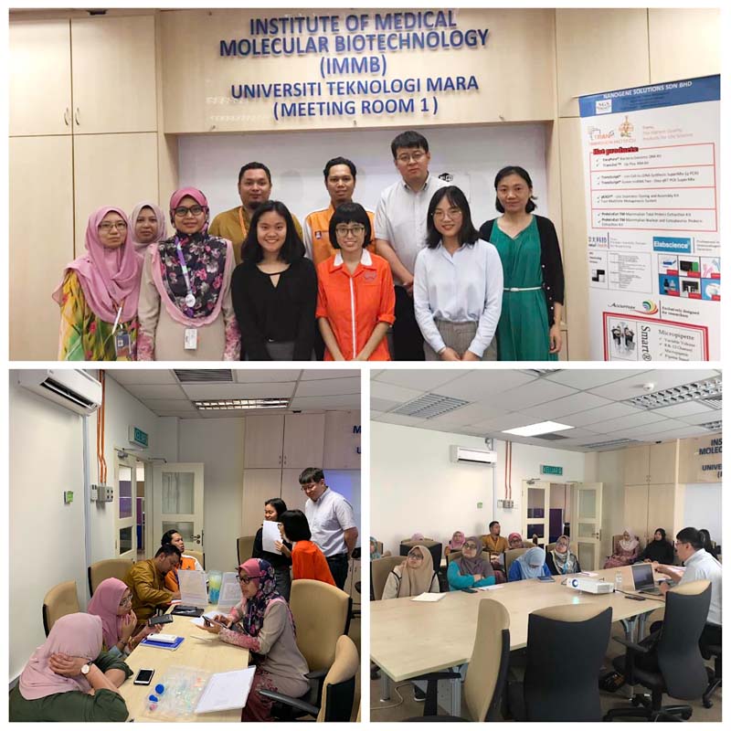 全式金在馬來西亞3所高校成功舉辦Workshop