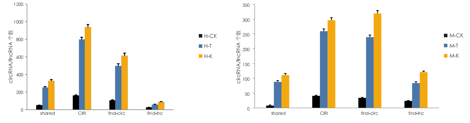 circRNA/lncRNA 分析 circRNA/lncRNA 分析